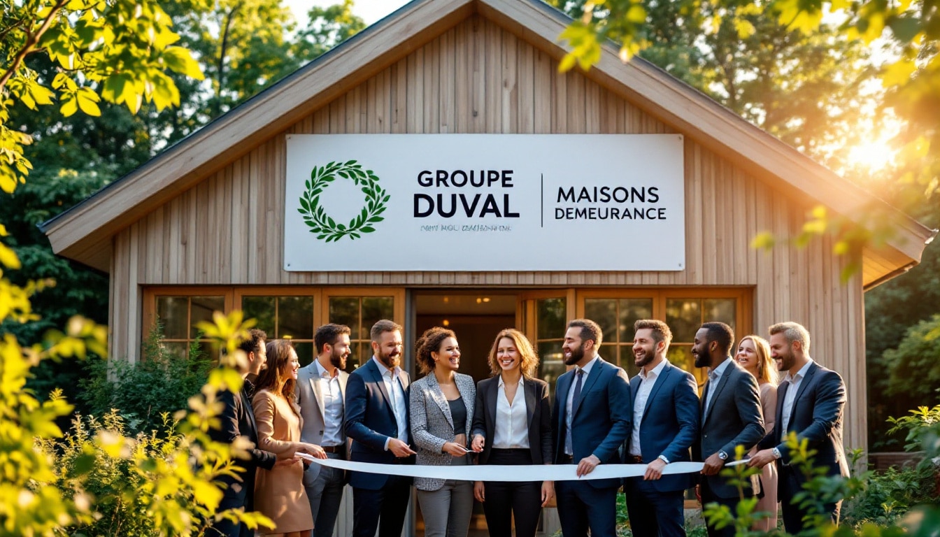 découvrez comment le groupe duval, à travers sa filiale rennaise maisons demeurance, révolutionne l'immobilier en proposant des maisons en bois à faible empreinte carbone, alliant innovation, écologie et confort. inauguration d'une nouvelle ère dans la construction responsable.