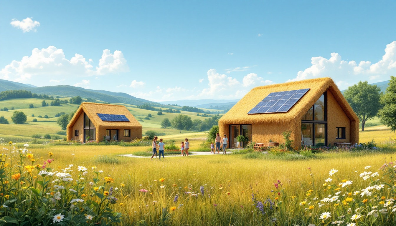 découvrez l'émergence des habitations écologiques en paille, une solution économique et durable pour un habitat respectueux de l'environnement. explorez les avantages de cette construction innovante et engagez-vous vers un mode de vie plus durable.