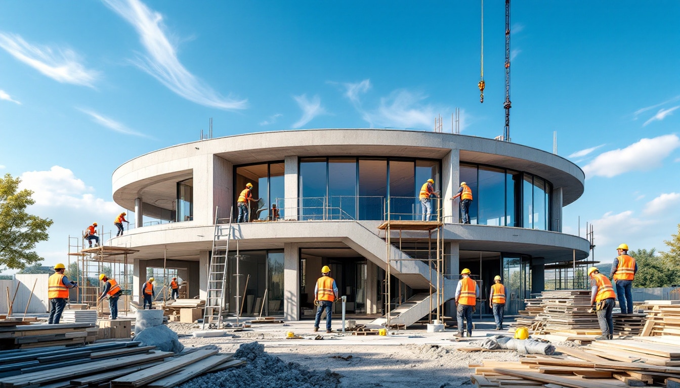 discover the circular house under construction in Créteil (94)! Dive into an innovative project that combines ecology and modern architecture, and follow the stages of this unique transformation. Don’t miss this opportunity to experience a fascinating journey at the heart of sustainable urbanism.