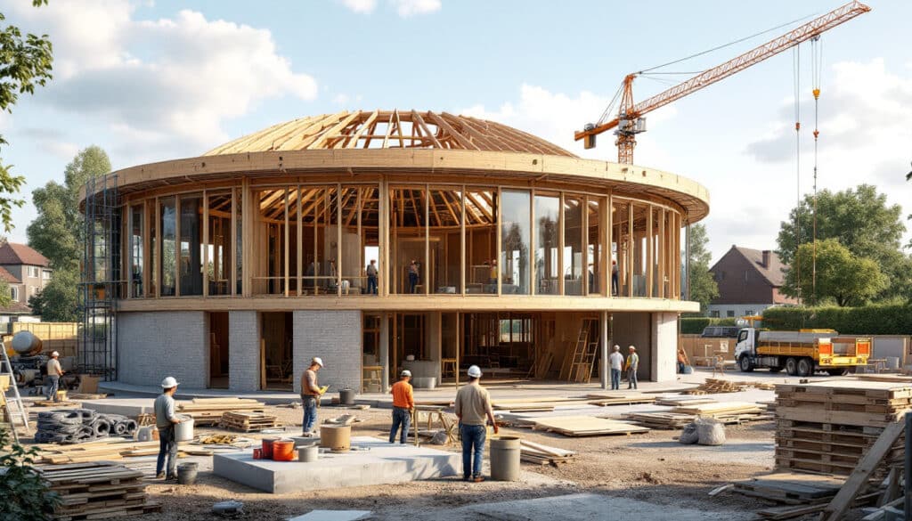 découvrez en direct la maison circulaire en plein chantier à créteil (94) ! plongez au cœur de ce projet architectural innovant qui réinvente l'habitat durable. suivez l'avancement des travaux et explorez les concepts écologiques qui façonnent cette construction unique.