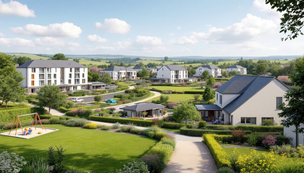 découvrez notre nouveau développement immobilier en pays de guingamp, côtes-d'armor, offrant 735 logements modernes et des terrains à construire. une opportunité unique d'investir dans un cadre de vie agréable, avec des infrastructures de qualité et un cadre naturel préservé.