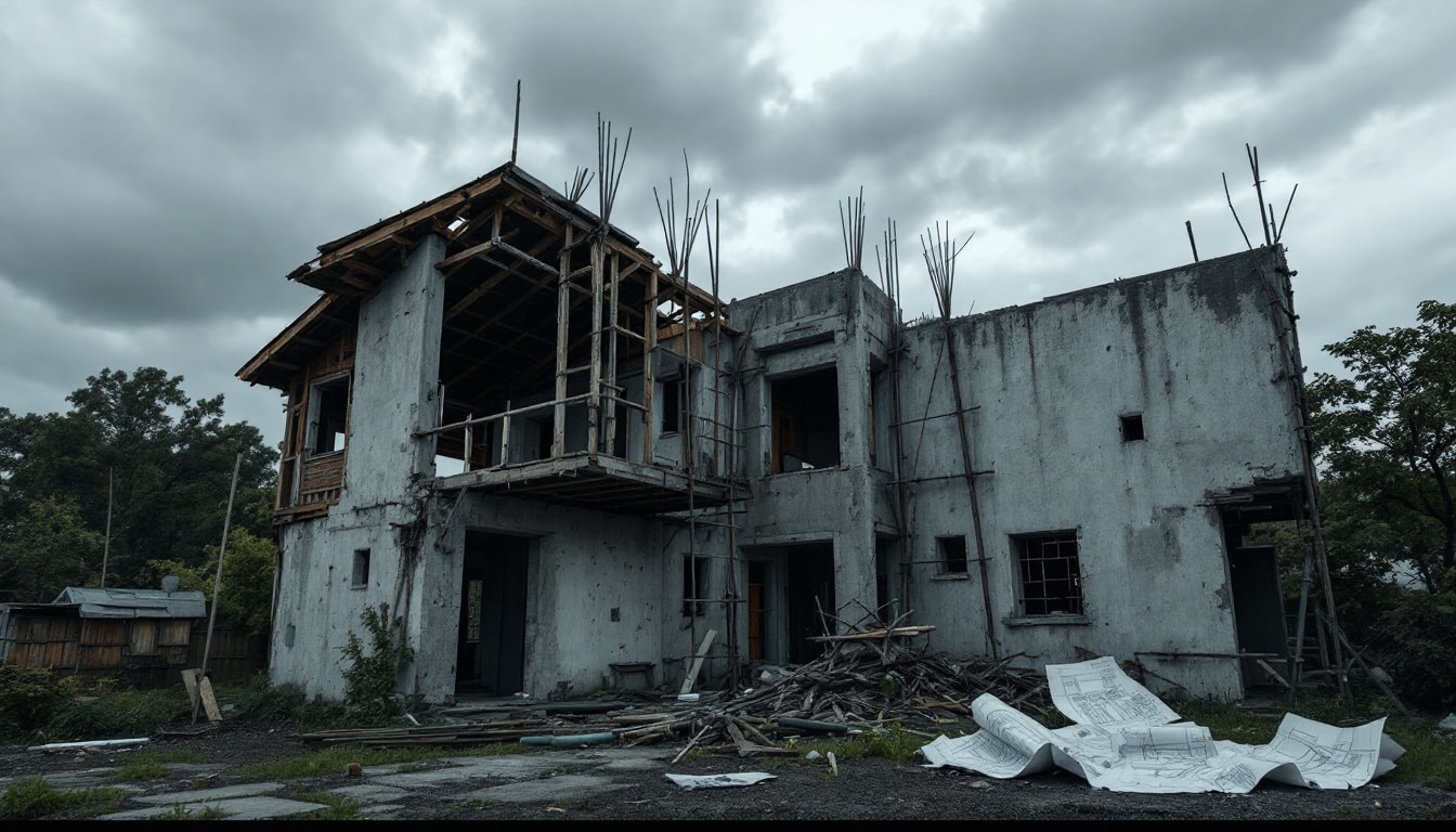 découvrez l'histoire poignante d'une maison inachevée où un budget explosé de 50 % met en lumière une confiance brisée entre le propriétaire et son architecte. un récit émouvant sur les défis de la construction et les attentes déçues.