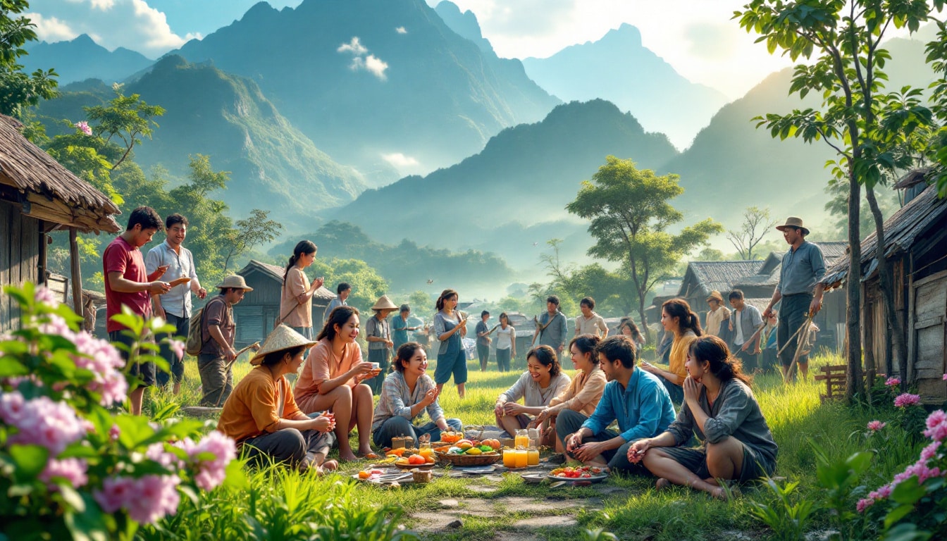 découvrez comment les agriculteurs vietnamiens se regroupent pour lutter contre les habitations précaires, en mettant en place des solutions durables et innovantes pour améliorer les conditions de vie et protéger l'environnement.