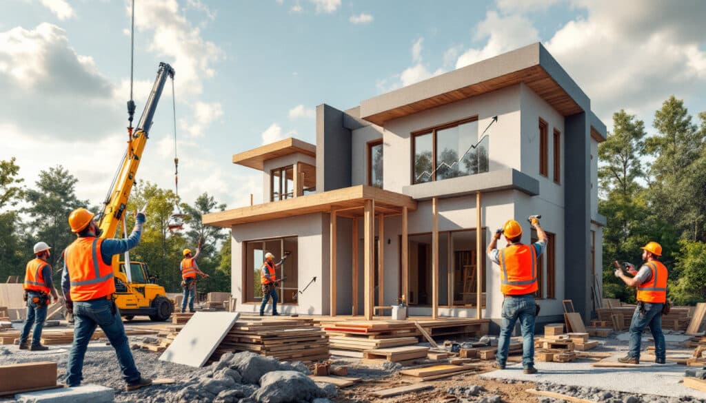 découvrez comment une augmentation des salaires dans le secteur de la construction pourrait impacter le marché immobilier, entraînant une hausse de 55 000 $ du coût d'une maison neuve. analyse des conséquences économiques et des défis pour les acheteurs.